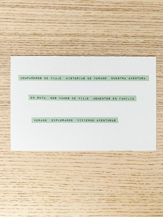 Washi tape Pensacola frases 2