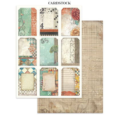 Junk journal stickers, cut-outs, backgrounds - Furry Friends (RESTOCK)