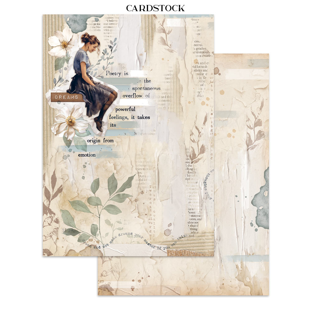 Junk journal stickers, cut-outs, backgrounds - Secret Diary (RESTOCK)