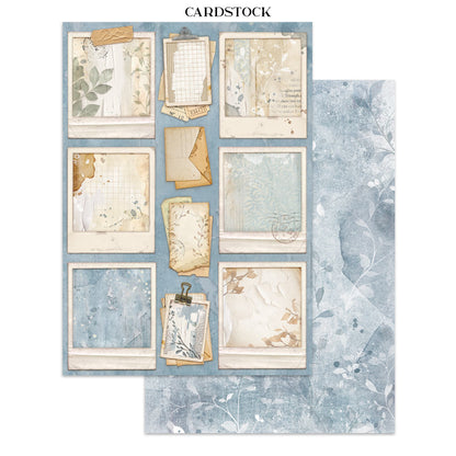 Junk journal stickers, cut-outs, backgrounds - Secret Diary (RESTOCK)