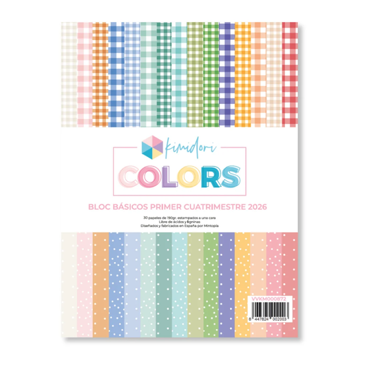 Bloc 6"x8" Patrones básicosCuatrimestre 1 SYL 2026