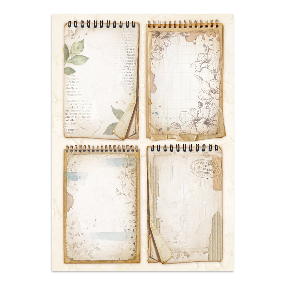 Junk journal stickers, cut-outs, backgrounds - Secret Diary (RESTOCK)