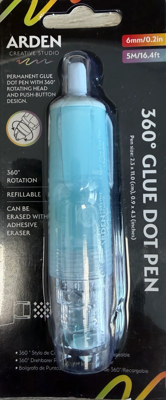 Arden Creative Studio 360° Glue Dot Pen
