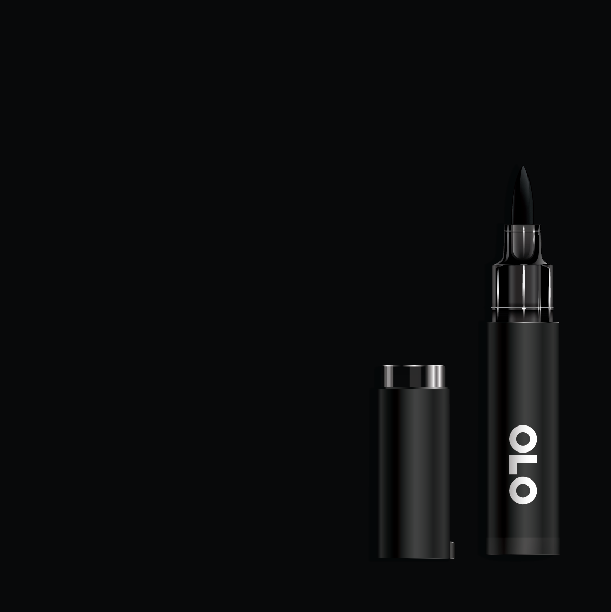 Brush - K Pure Black