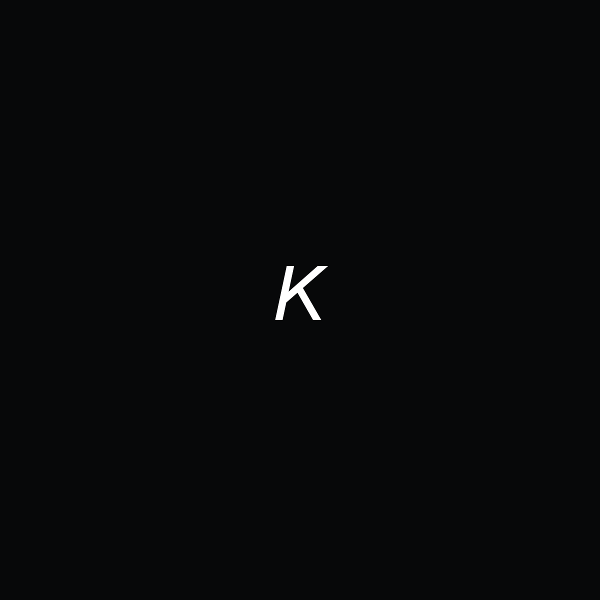 Brush - K Pure Black