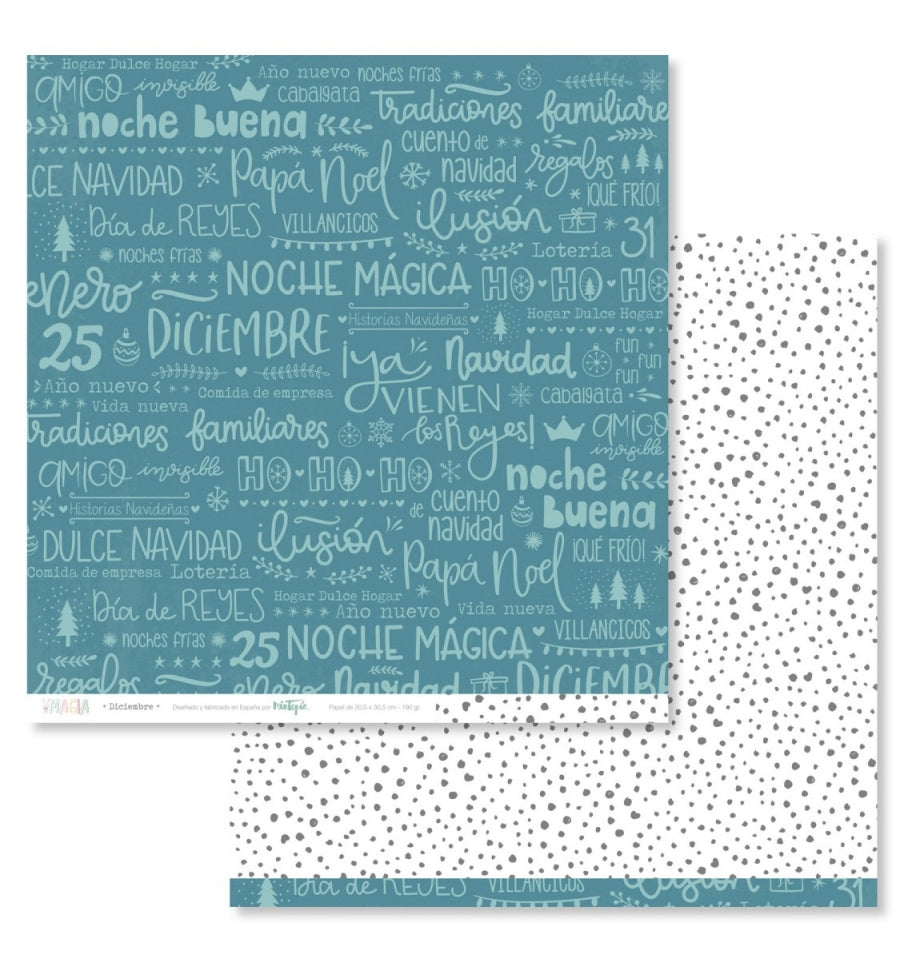 PREVENTA Stack 12"x12" Magia + recortables