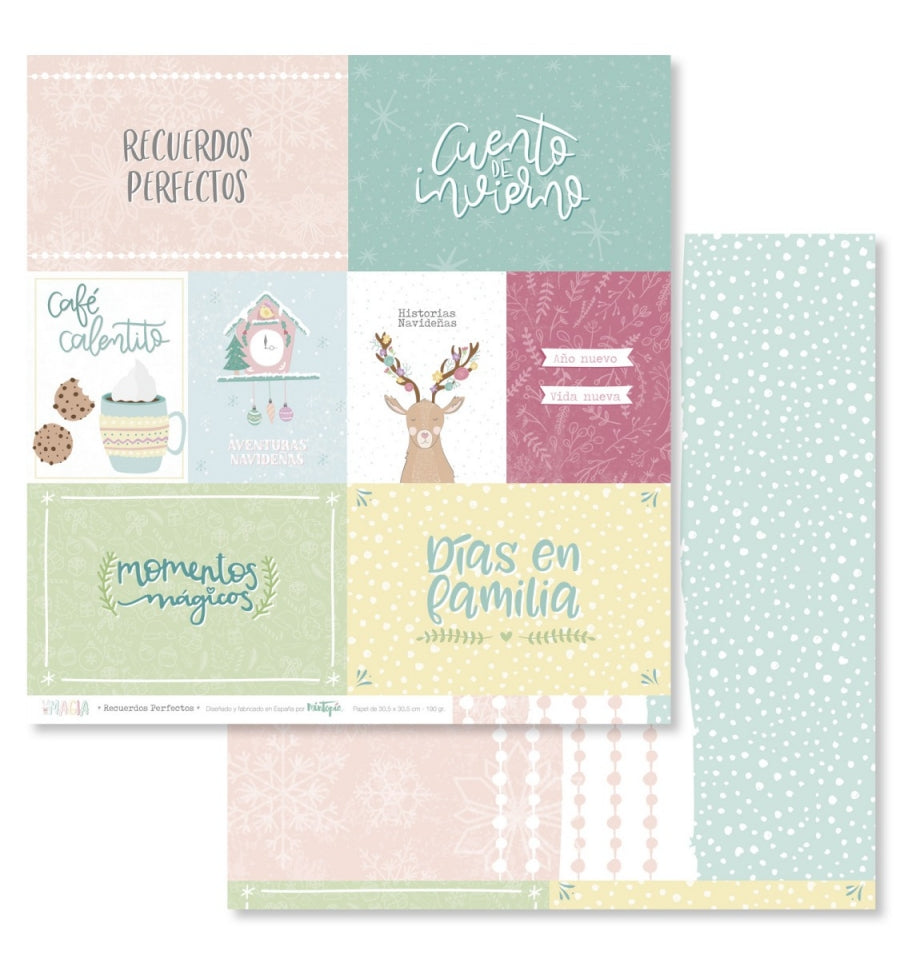 PREVENTA Stack 12"x12" Magia + recortables