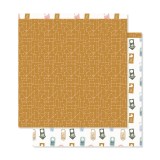 Kit de 12 papeles estampados a doble cara 30,5x30,5 cm COMPÁS
