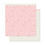 Kit de 12 papeles estampados a doble cara 30,5x30,5 cm COMPÁS