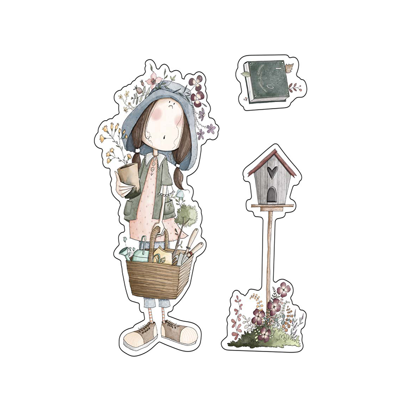 LAS PEGATINAS MICHIS DE EL JARDÍN DE OFELIA "OFELIA"