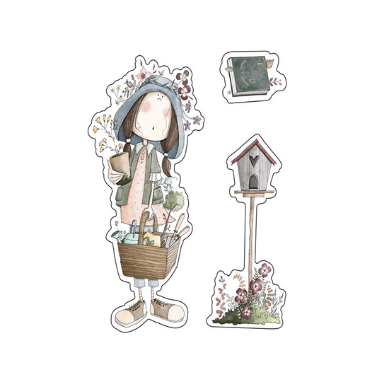 LAS PEGATINAS MICHIS DE EL JARDÍN DE OFELIA "OFELIA"