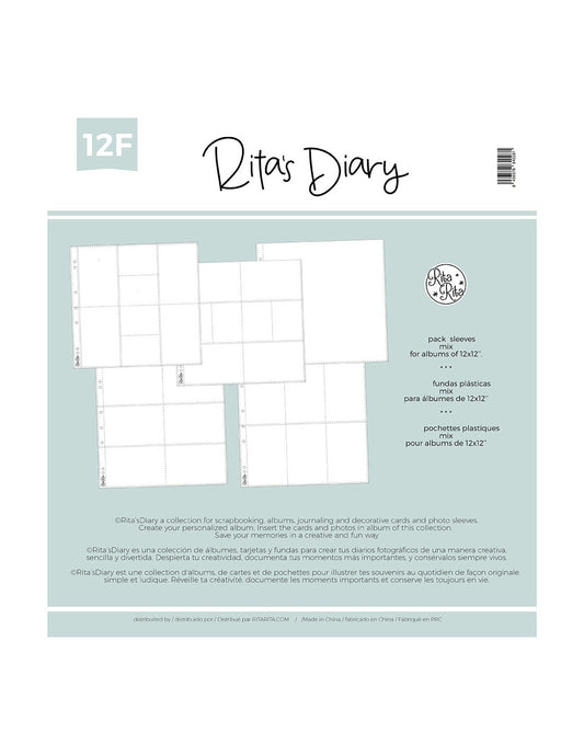 12x12" Model 12F for Rita's Diary