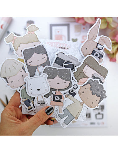 Ohana de Foto die-cuts set | Alúa Cid