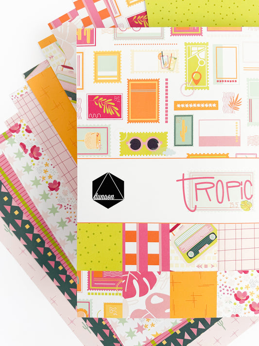 Papeles 12x12 Tropic