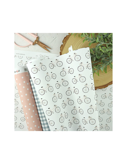 Paseo en Bici XXL laminated paper sheet | Alúa Cid