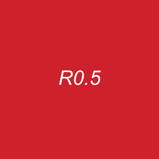 Brush - R0.5 Vermililon