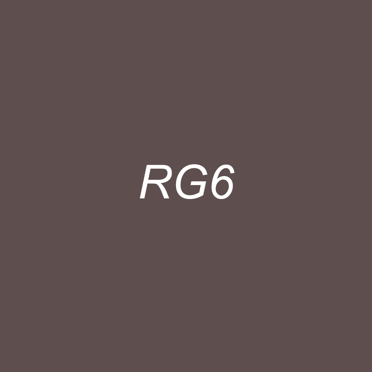 Brush - RG6 Red Gray 6
