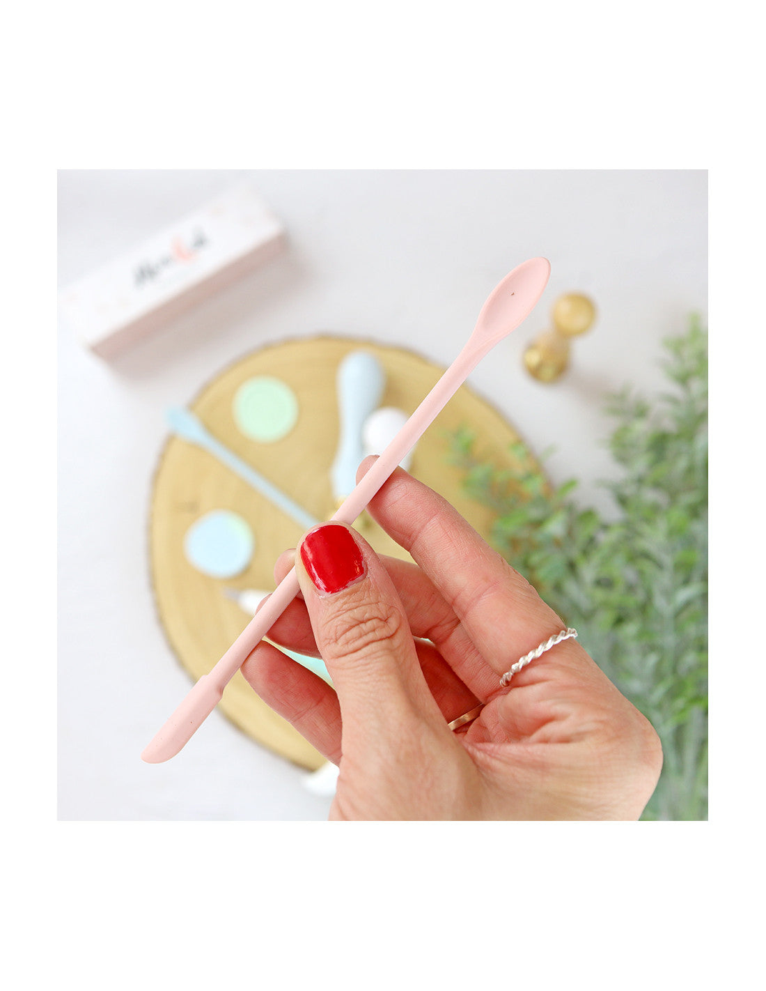 Rosa Silicone Spatula | Alúa Cid