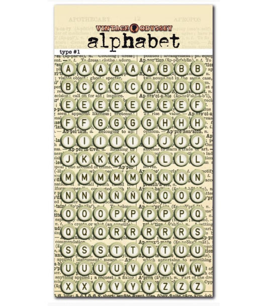 ALFABETO PUFFY "SAVOIR FAIRE"