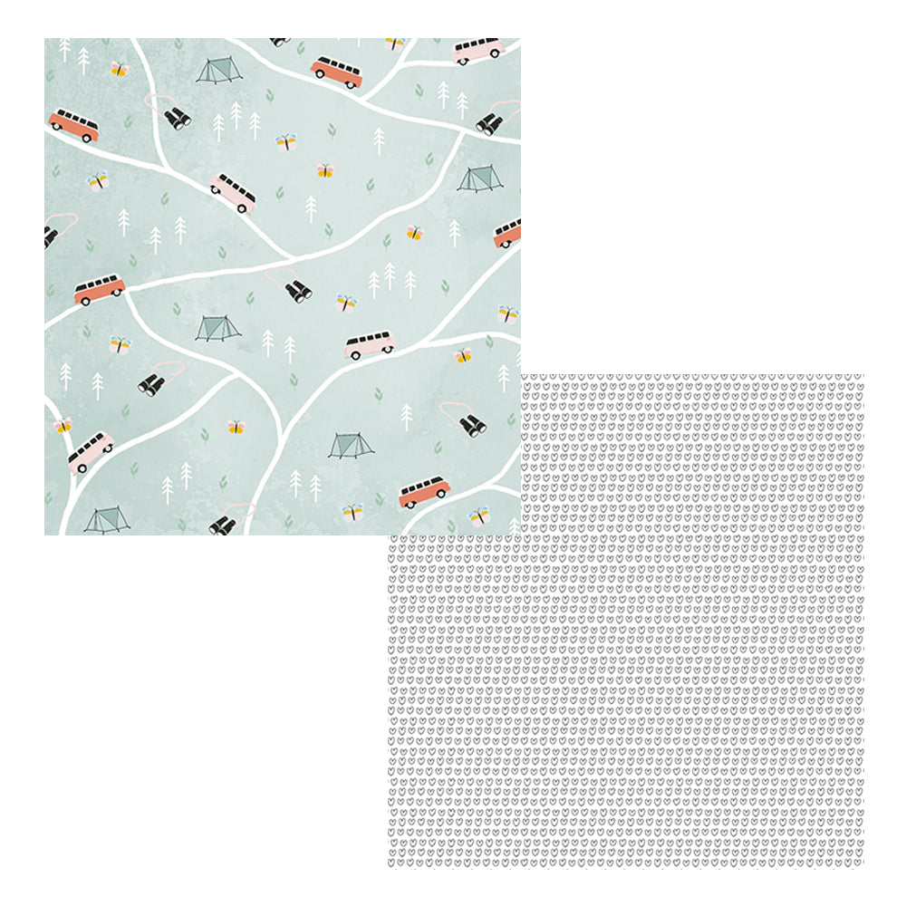 PREVENTA Stack 12"x12" Aventura en la naturaleza + recortables