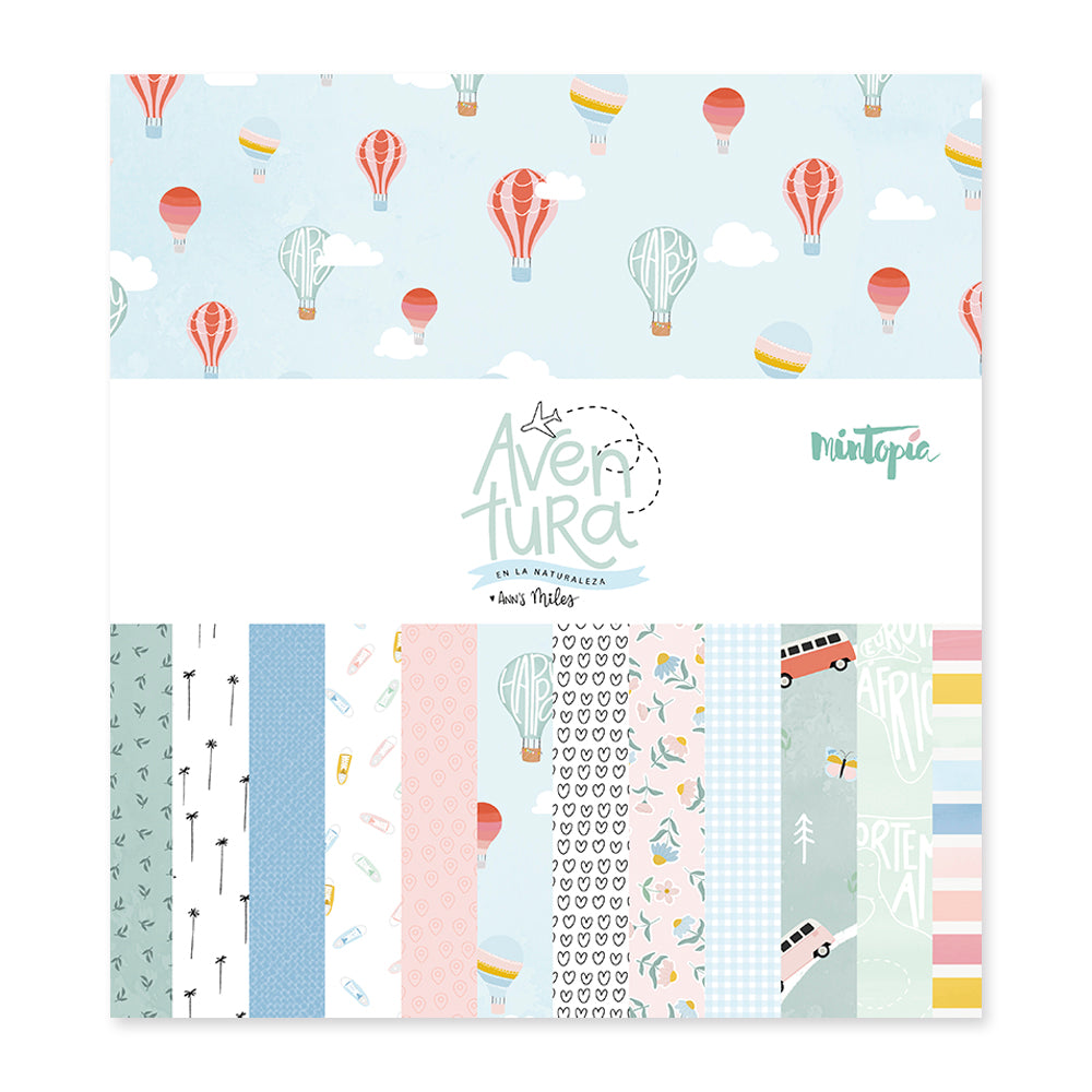 PREVENTA Stack 12"x12" Aventura en la naturaleza + recortables