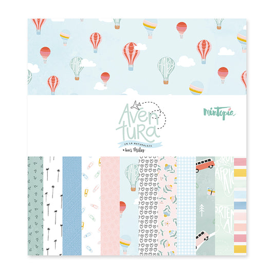 PREVENTA Stack 12"x12" Aventura en la naturaleza + recortables
