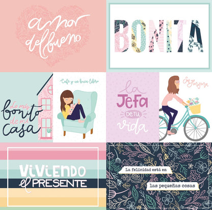 PREVENTA Stack 12"x12" Bonita + recortables