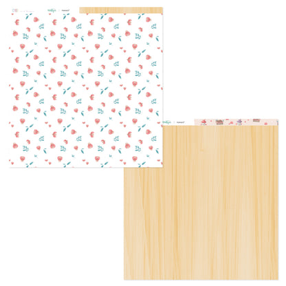 PREVENTA Stack 12"x12" Chibi en el bosque + recortables