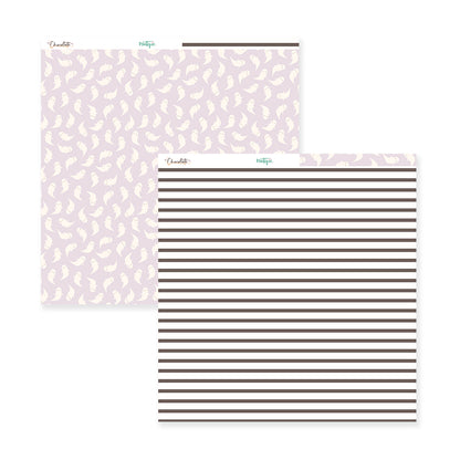 PREVENTA Stack 12"x12" Chocolate + recortables