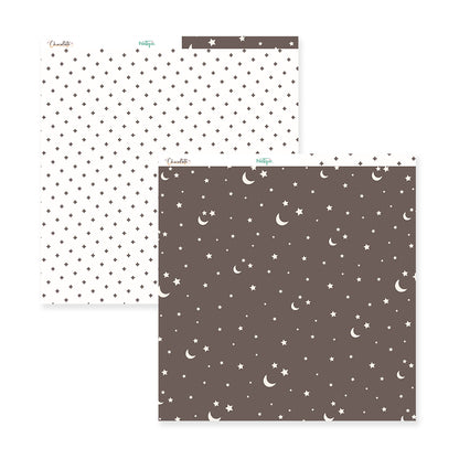PREVENTA Stack 12"x12" Chocolate + recortables