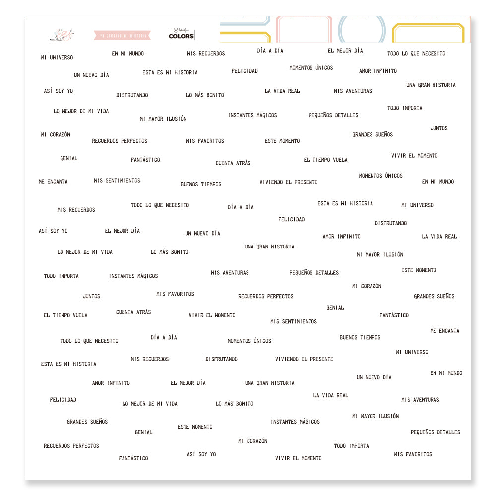 PREVENTA Stack 12"x12" My Story + recortables