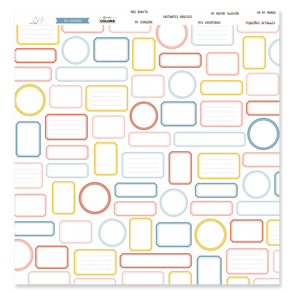 PREVENTA Stack 12"x12" My Story + recortables