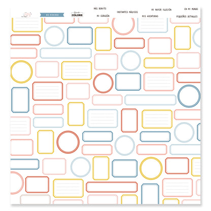 PREVENTA Stack 12"x12" My Story + recortables