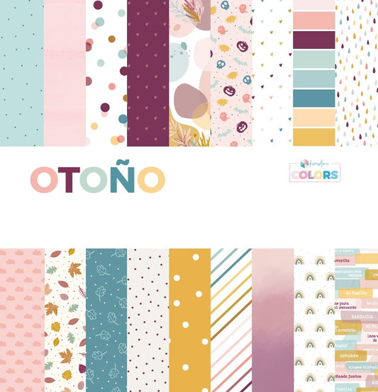 PREVENTA Stack 12"x12" Otoño + recortables
