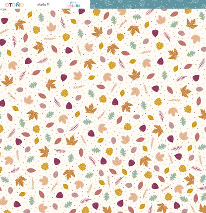 PREVENTA Stack 12"x12" Otoño + recortables