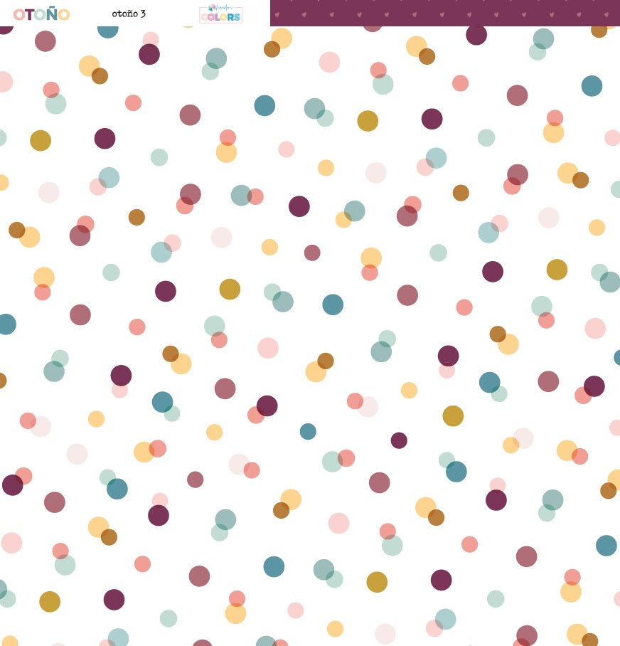 PREVENTA Stack 12"x12" Otoño + recortables