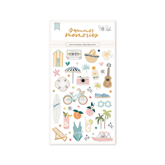 Puffy ilustraciones Summer Memories – Lora Bailora