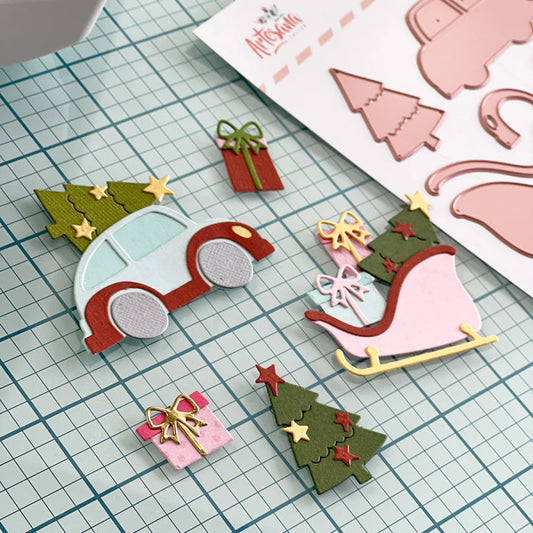 Troquel Llega Navidad