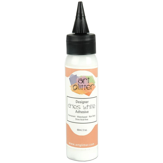Art Institute Glitter Designer Dries Clear Adhesive 2 oz.