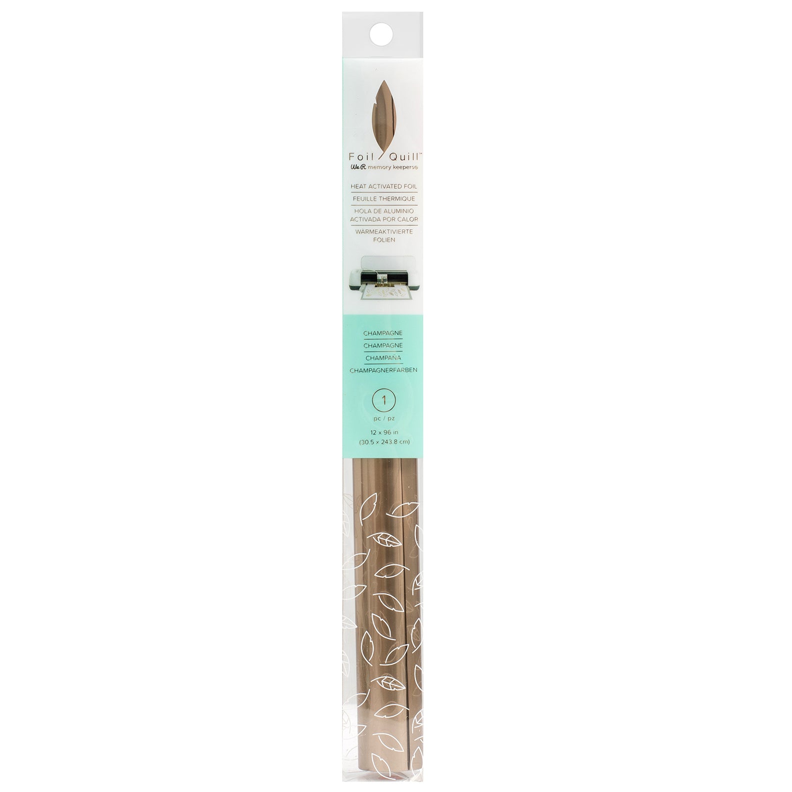 Foil Quill - 12 X 96 Inch Roll - Champagne