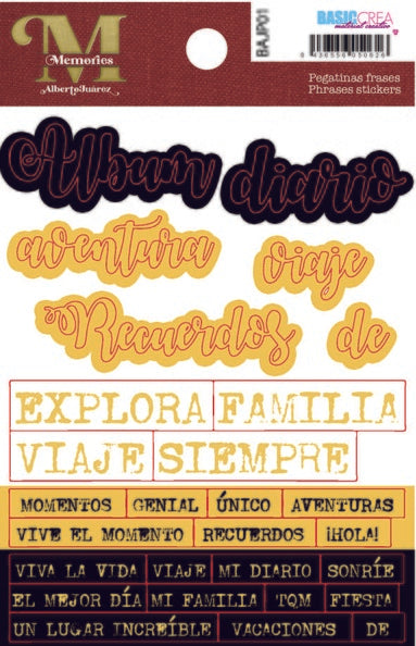 Sticker Opáco A6 "Memories" por Alberto Juárez