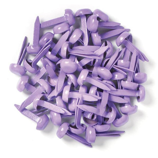 lilac mini brads