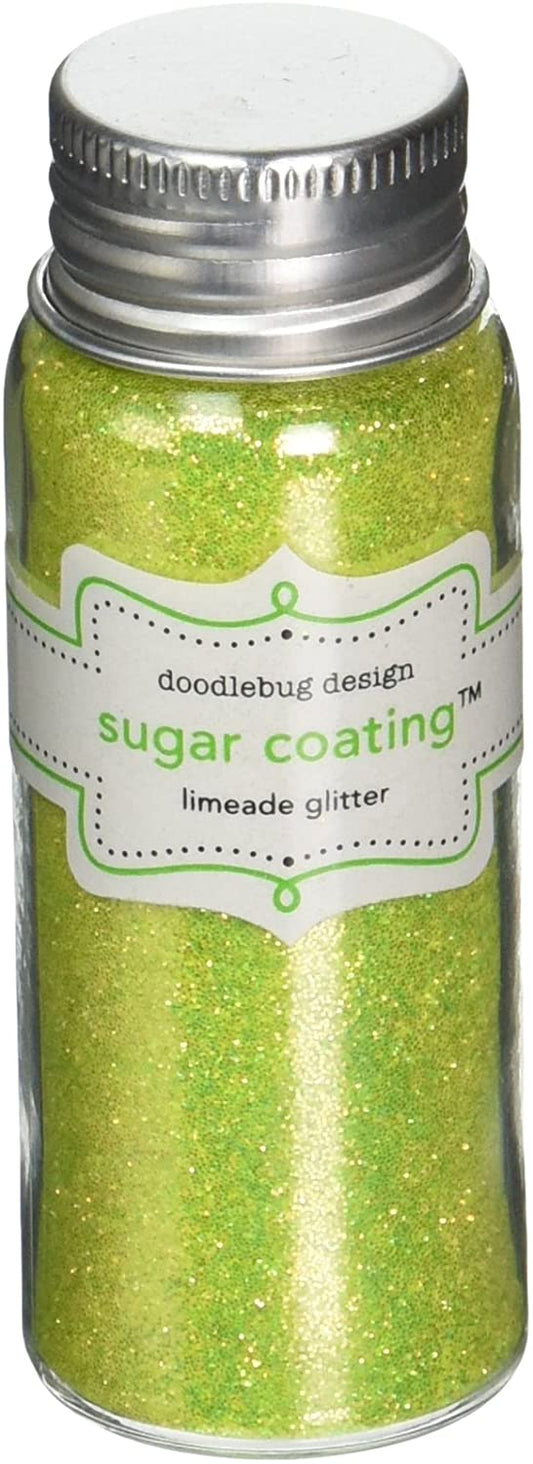 limeade sugar coating glitter