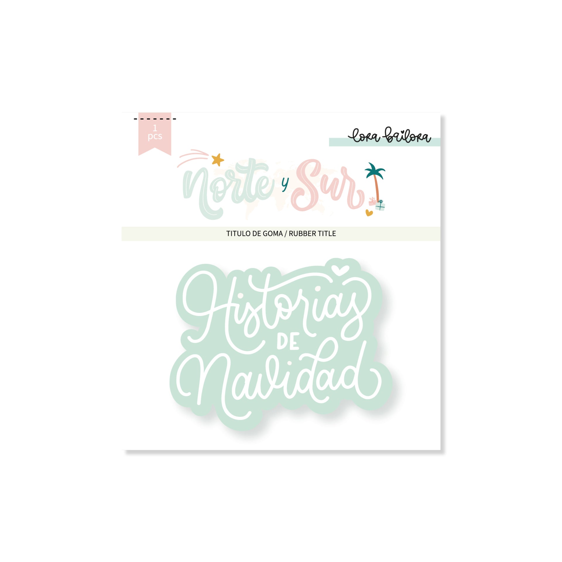 Titulo de goma HISTORIAS DE NAVIDAD NORTE Y SUR