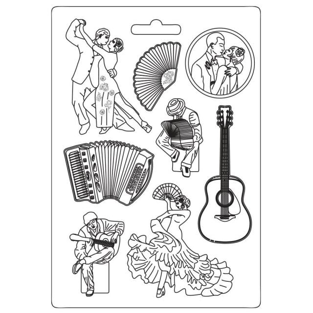 Soft Mould A4-Desire elements