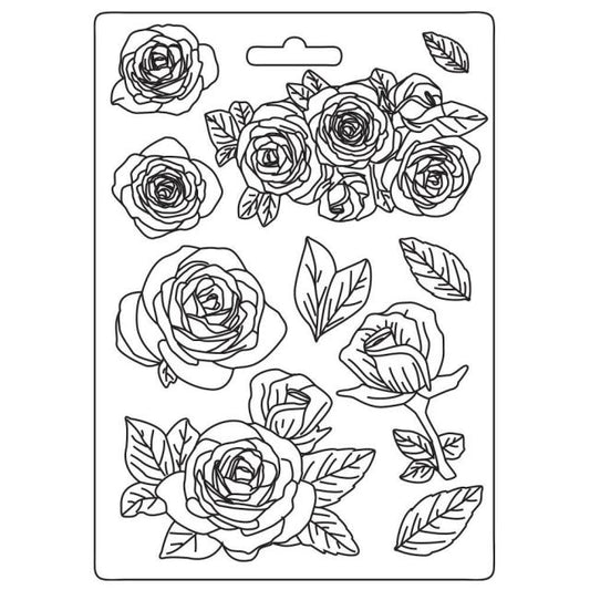 Soft Mould A5-Desire Roses