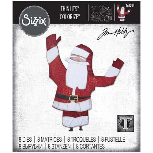 Sizzix - Thinlits Die - Papercut Christmas No. 1