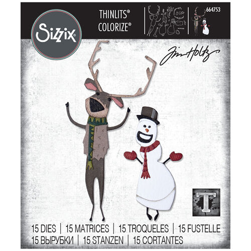 Sizzix - Thinlits Die - Papercut Christmas No. 2