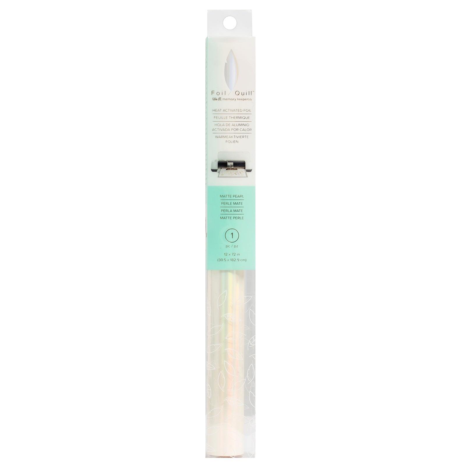 Foil Quill - 12 X 72 Inch Roll - Pearl