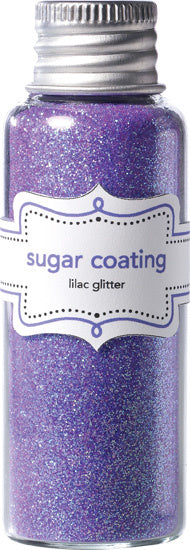 lilac sugar coating glitter